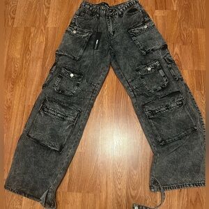 Billie Low Slug Cargo Jeans